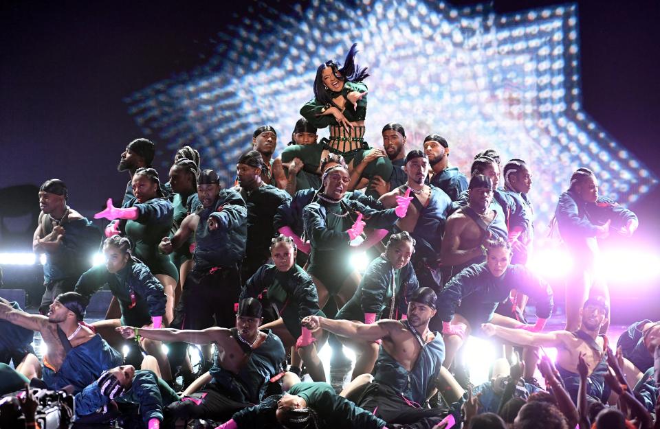 LOS ANGELES, CALIFORNIA - JUNE 23: Cardi B performs onstage at the 2019 BET Awards on June 23, 2019 in Los Angeles, California. (Photo by Kevin Winter/Getty Images) ORG XMIT: 775352826 ORIG FILE ID: 1157861758