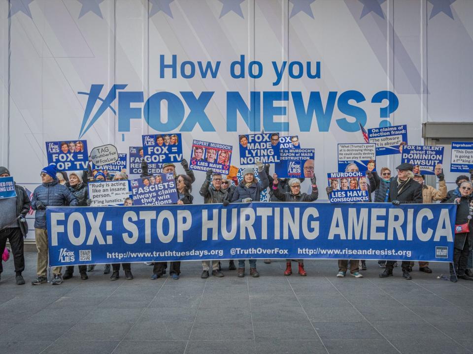 Fox News protest