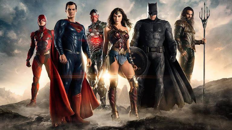 Liga de la Justicia: todos los superhéroes juntos