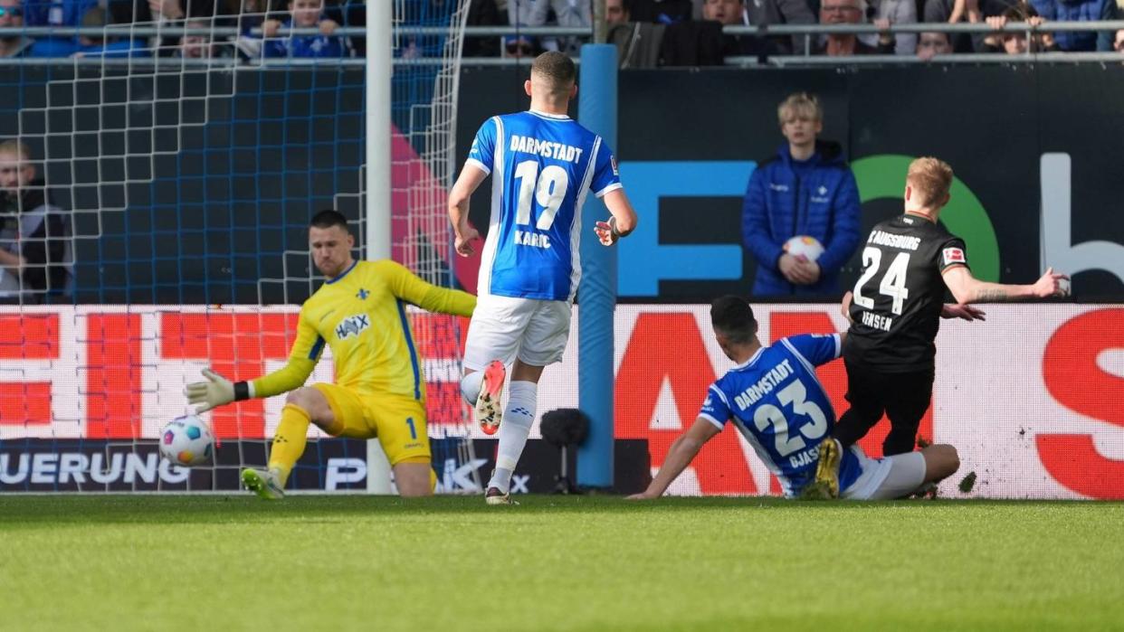 0:5 nach 29 Minuten: Darmstadt enttäuscht bei FCA-Rekordsieg