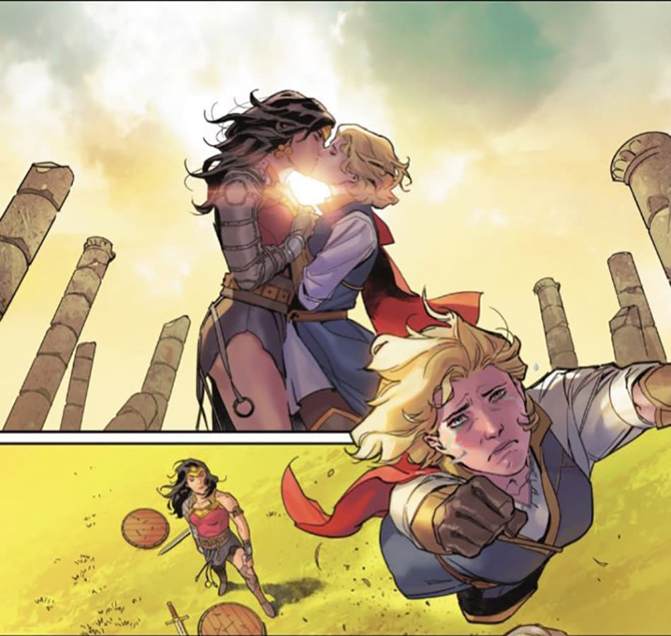 Wonder Woman and Zala-El in 