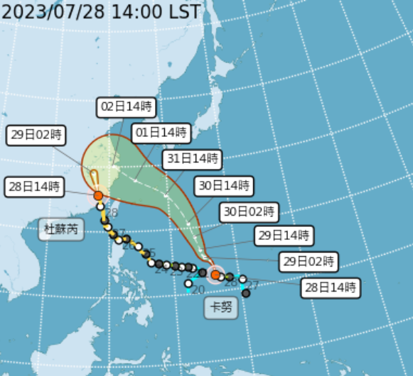 （圖取自中央氣象局網站）