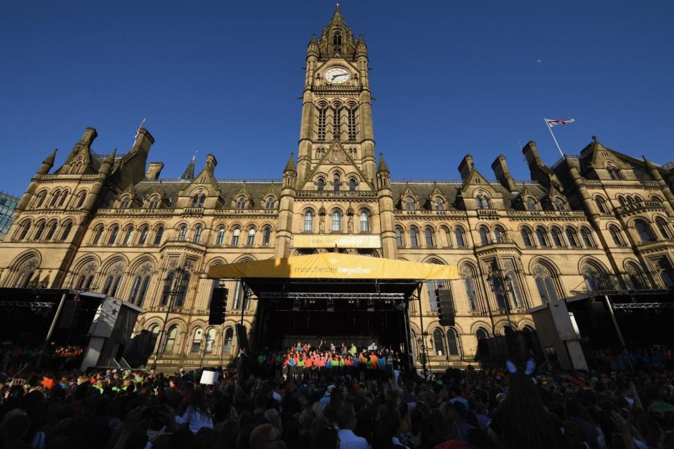 Twenty-two people were killed and hundreds injured when Salman Abedi detonated a bomb at the end of an Ariana Grande concert at Manchester Arena (Getty Images)