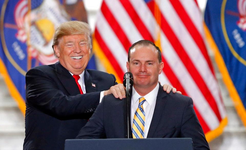 Mike Lee Donald Trump