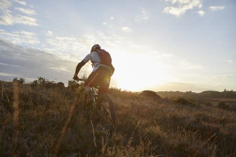 There's plenty of off-road cycling - Credit: GETTY