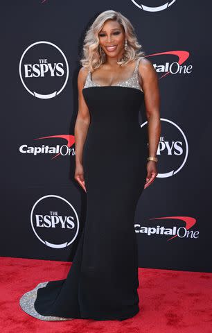 <p>Gilbert Flores/Variety via Getty</p> Serena Williams on the 2024 ESPYs red carpet.