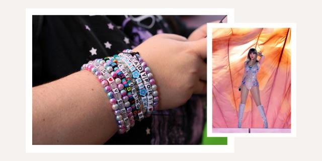 Taylor Swift Friendship Bracelet - it's me hi  Friendship bracelets with  beads, Friendship bracelets designs, Friendship bracelets