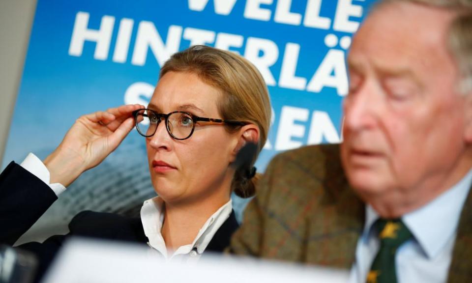 Alice Weidel and Alexander Gauland