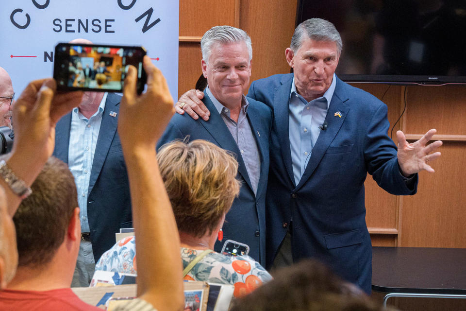 Image: Sen. Joe Manchin III Headlines No Labels Event in New Hampshire (John Tully for The Washington Post via Getty Images file)