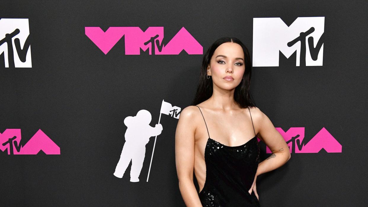 dove cameron attends the 2023 mtv video music awards at prudential center on september 12, 2023 in newark, new jersey