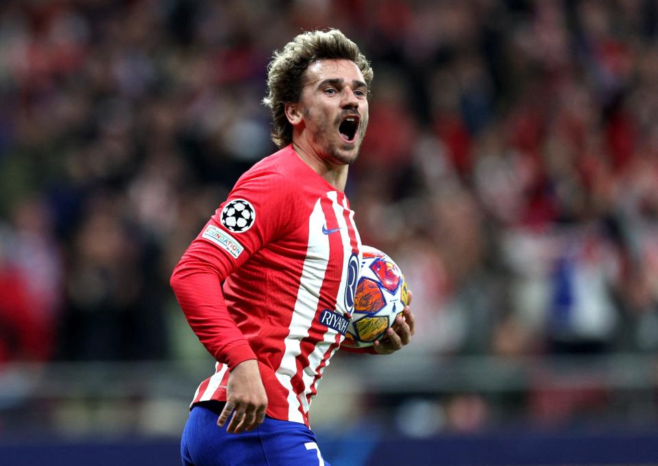 Antoine Griezmann has been on song for Atletico (Reuters)