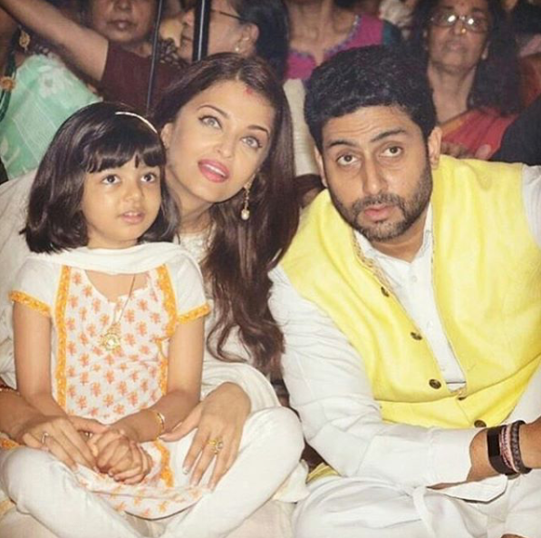 Aishwarya and her husband, Abhishek Bachchan, have been married for ten years and share a daughter together. Source: aishwaryaarai/Instagram