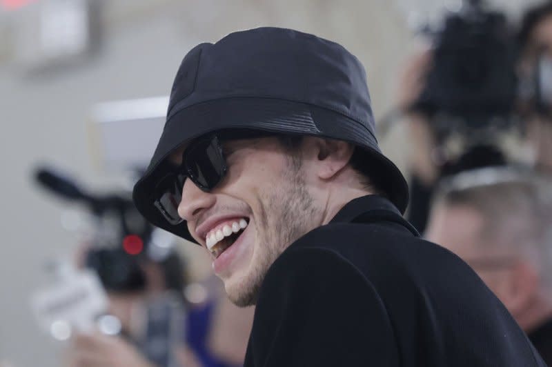 Pete Davidson arrives on the red carpet for The Met Gala at The Metropolitan Museum of Art celebrating the opening of Karl Lagerfeld: A Line of Beauty in New York City in 2023. File Photo by John Angelillo/UPI