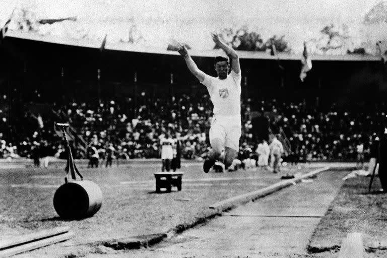 En el aire, Jim Thorpe marcó una era, más allá del ciclismo