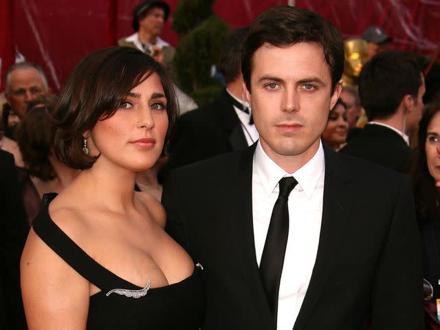 <p>Steve Granitz/WireImage</p> Casey Affleck and Summer Phoenix at the 80th Academy Awards in February 2008.