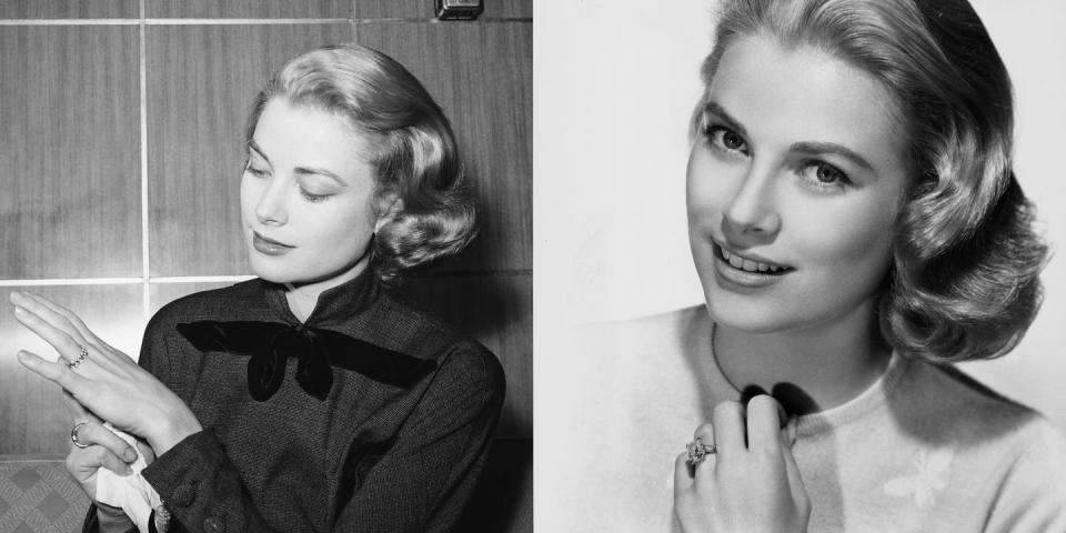 <p>Rainier III of Monaco proposed to Grace Kelly with a Cartier eternity band made of rubies and diamonds, but exchanged it for a bigger diamond from the same brand (featuring a 10.47 carat emerald-cut stone) when he realised that he hadn't ascribed to the traditional "go big or go home" way of life. Fun fact: Grace's family had to fork over a dowry of $2 million for the wedding.</p>