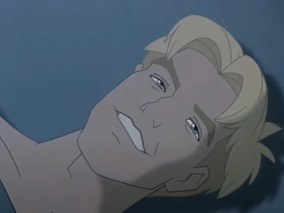 The character Cale in "Titan A.E." (2000).