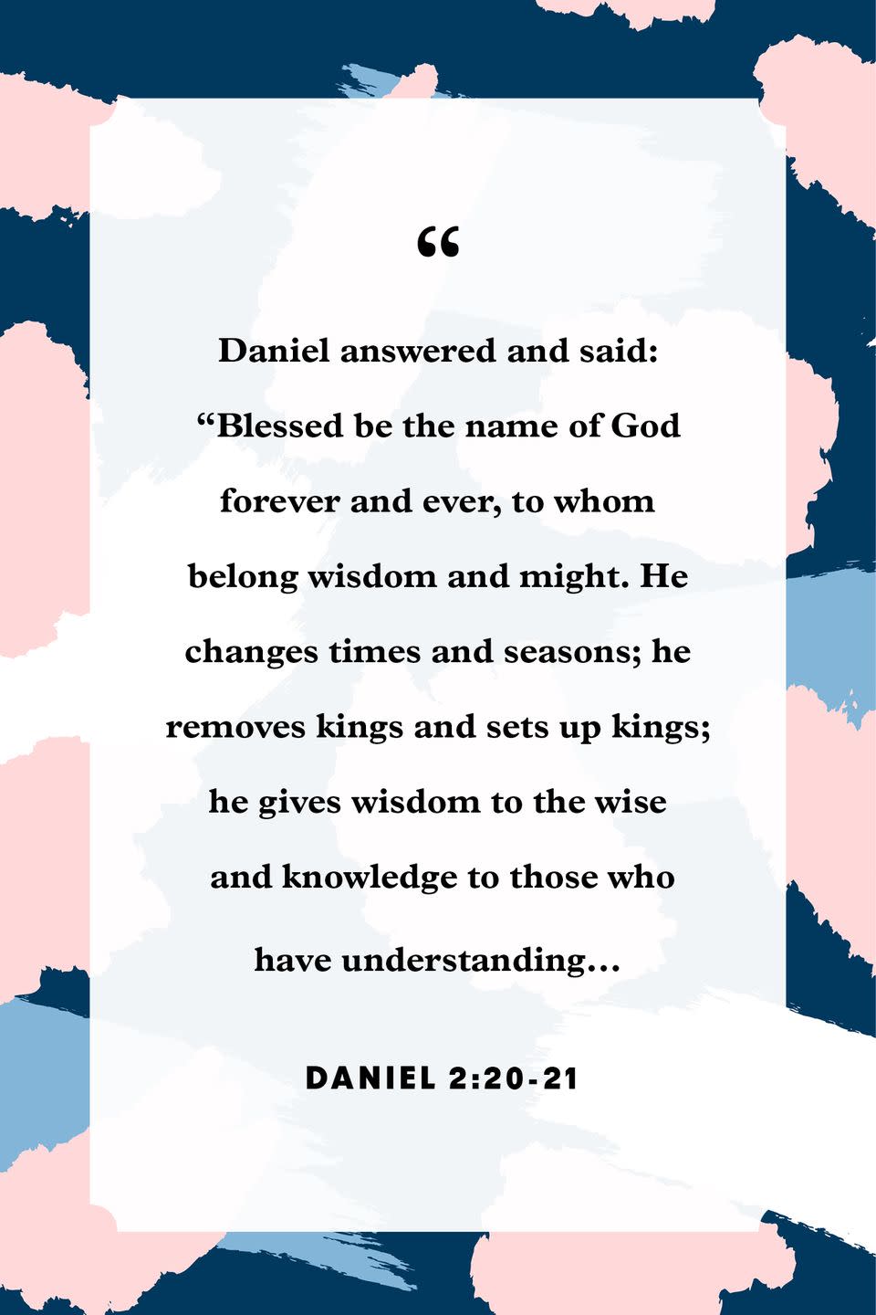 Daniel 2:20-21