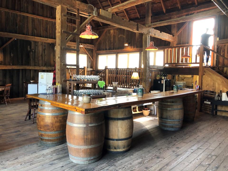 The Keuka Lake Vineyards tasting room at 8882 Route 76, Urbana.