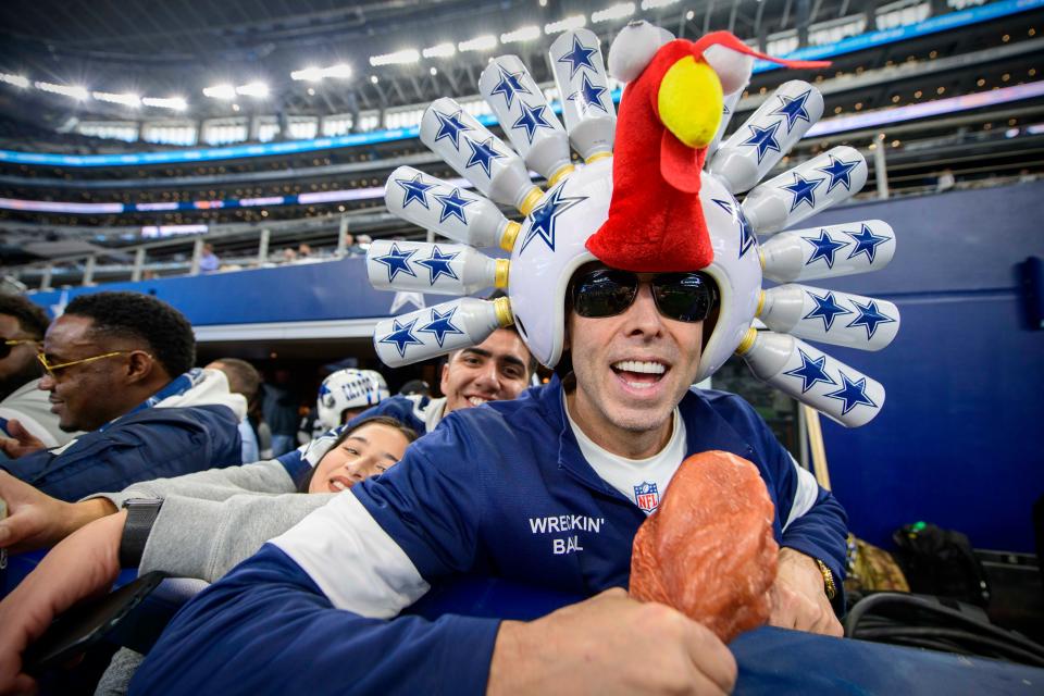 There are three NFL games to feast on this Thanksgiving Day, including the Washington Commanders at the Dallas Cowboys.