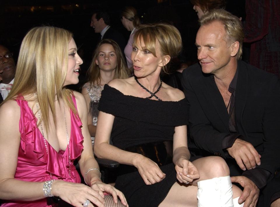 <p>Sting & Trudie Styler</p>