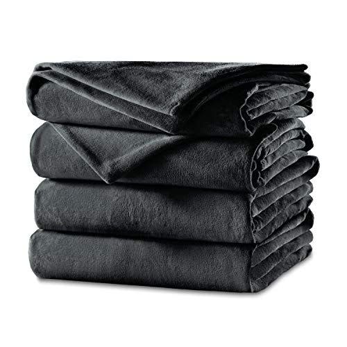 7) Velvet Heated Blanket