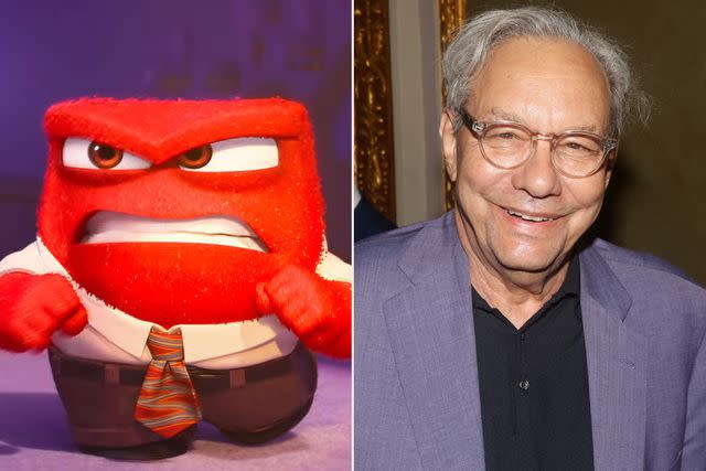 <p>Walt Disney Studios Motion Pictures; Bruce Glikas/WireImage</p> Anger in 'Inside Out 2'; Lewis Black