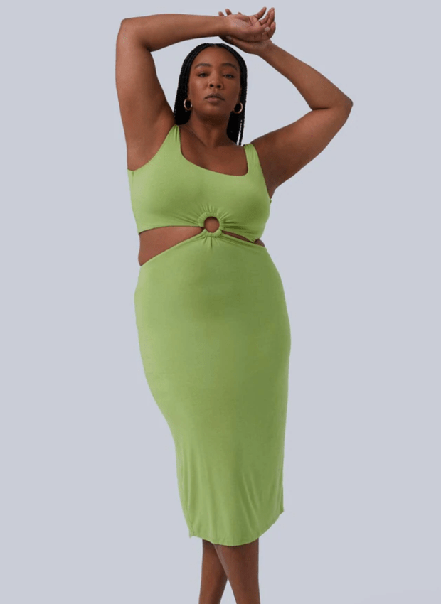 <p>Gia/IRL Gigi Midi Dress, $140, <a href="https://rstyle.me/+ftaIW2HX30mXE4KX3FtS4A" rel="nofollow noopener" target="_blank" data-ylk="slk:available here;elm:context_link;itc:0;sec:content-canvas" class="link ">available here </a>(sizes 12-26)</p>