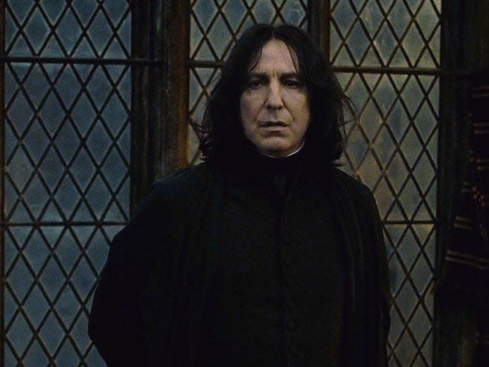 alan rickman severus snape harry potter