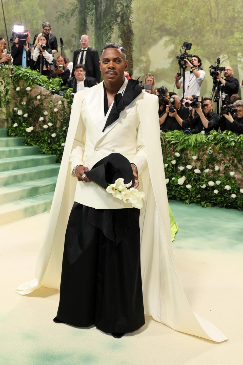 PHOTO: Colman Domingo attends The 2024 Met Gala Celebrating 'Sleeping Beauties: Reawakening Fashion' at The Metropolitan Museum of Art on May 06, 2024 in New York City.  (Dia Dipasupil/Getty Images)