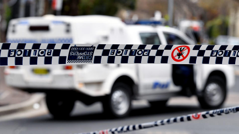A high-ranking bikie has been arrested over possessing child abuse material. Photo: AP