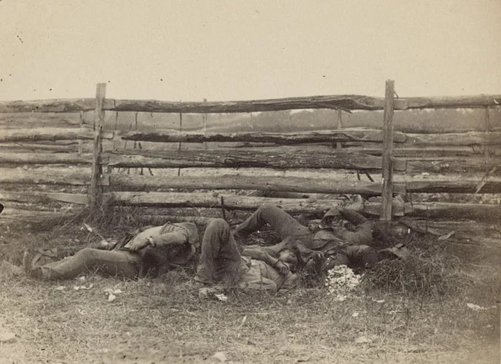 Alexander Gardner’s photos, along with those of Mathew Brady, depicted casualties of the U.S. Civil War and were among the first to show people who had been killed in combat. Alexander Gardner via Library of Congress