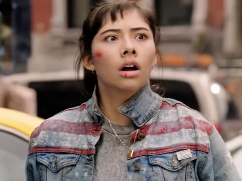 Xochitl Gomez as America Chavez in "Doctor Strange in the Multiverse of Madness."