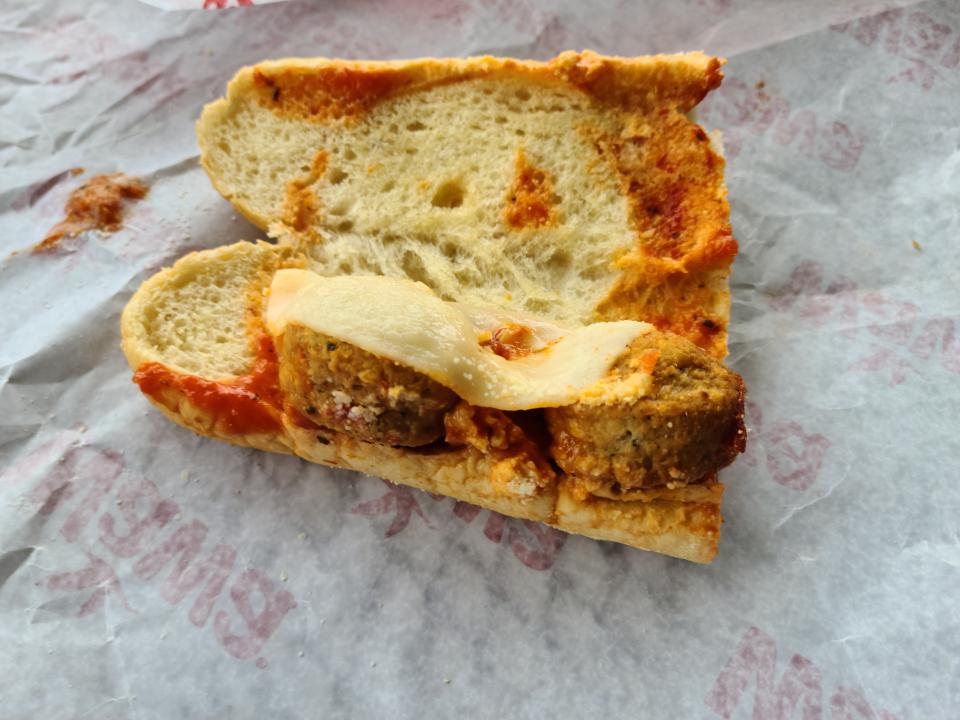 meatball wawa hoagie