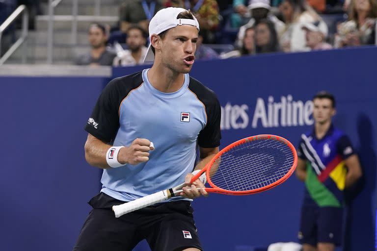 Schwartzman venció en sets corridos a Kevin Anderson; Alex Molcan será su próximo rival en el US Open