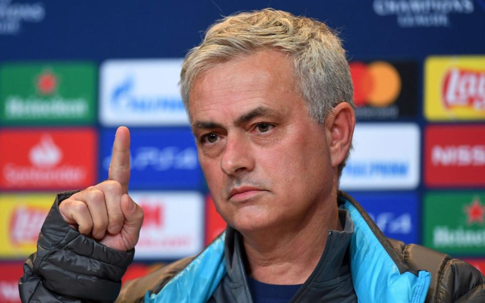 Jose Mourinho says his players will not be shown any reruns of their defeat to Bayern - AFP