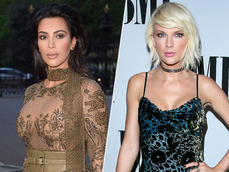 Kim Kardashian West Slams Taylor Swift for Drama over Kanye West 'Famous' Verse: 'She Totally Approved That'| Music News, Kanye West, Kim Kardashian, Taylor Swift