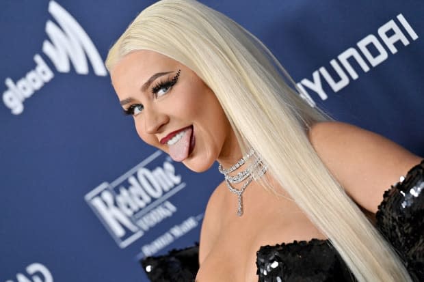 BEVERLY HILLS, CALIFORNIA - MARCH 30: Christina Aguilera attends the 34th Annual GLAAD Media Awards Los Angeles at The Beverly Hilton on March 30, 2023 in Beverly Hills, California. (Photo by Axelle/Bauer-Griffin/FilmMagic)<p><a href="https://www.gettyimages.com/detail/1478293254" rel="nofollow noopener" target="_blank" data-ylk="slk:Axelle/Bauer-Griffin/Getty Images;elm:context_link;itc:0;sec:content-canvas" class="link ">Axelle/Bauer-Griffin/Getty Images</a></p>