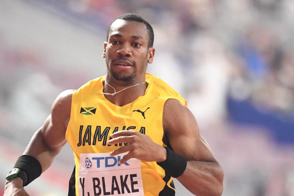 <p>Yohan Blake won gold medals for Jamaica at the 2012 and 2016 Olympic Games</p> (AFP via Getty Images)