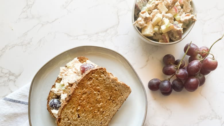 Waldorf chicken salad