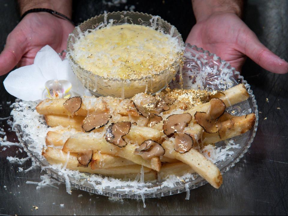 The world’s most expensive fries (REUTERS)