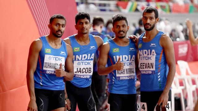 Indian Men's Relay Team Fail to Qualify For Finals of 4x400 Meter