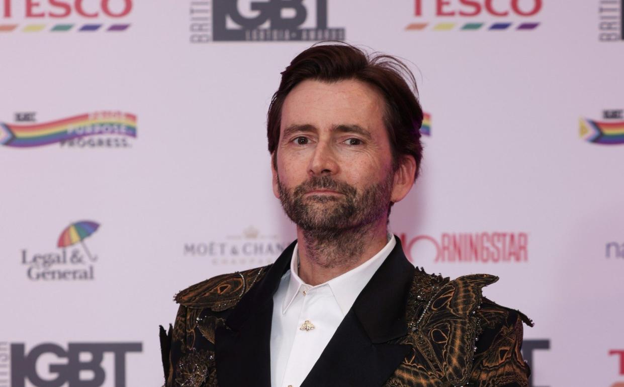 David Tennant attends The British LGBT Awards 2024 at The Brewery