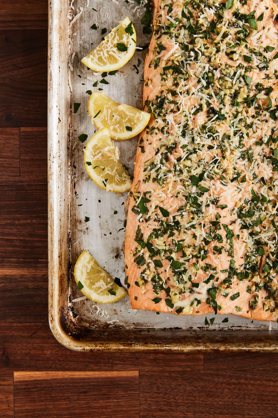 Garlic Parmesan Salmon