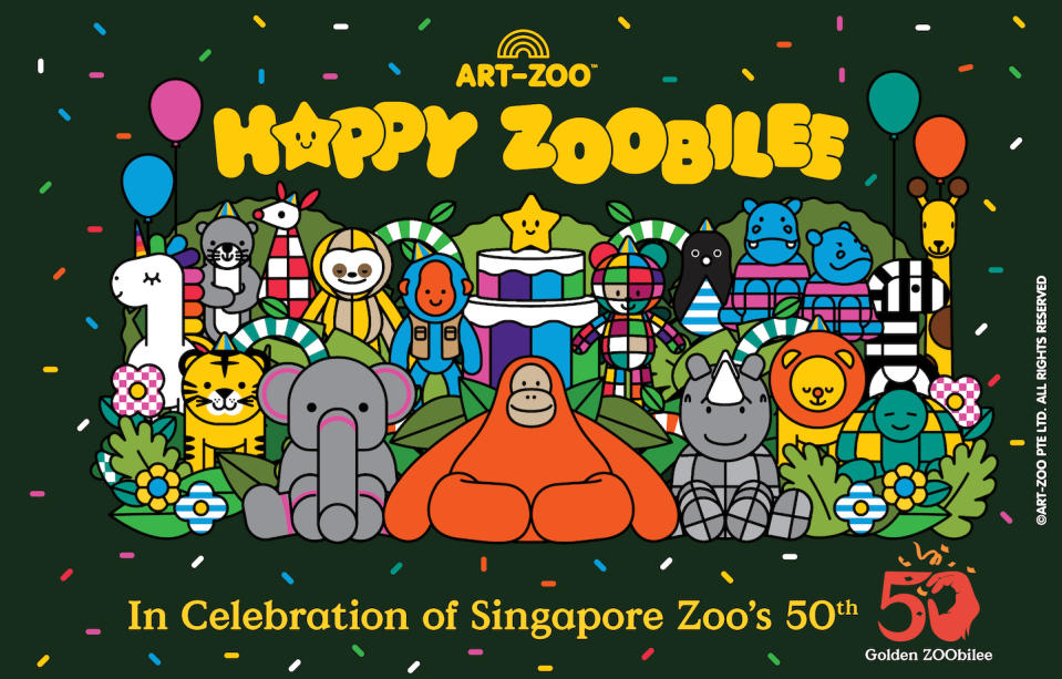 ART-ZOO Happy ZOObilee (Photo: Mandai Wildlife Group)