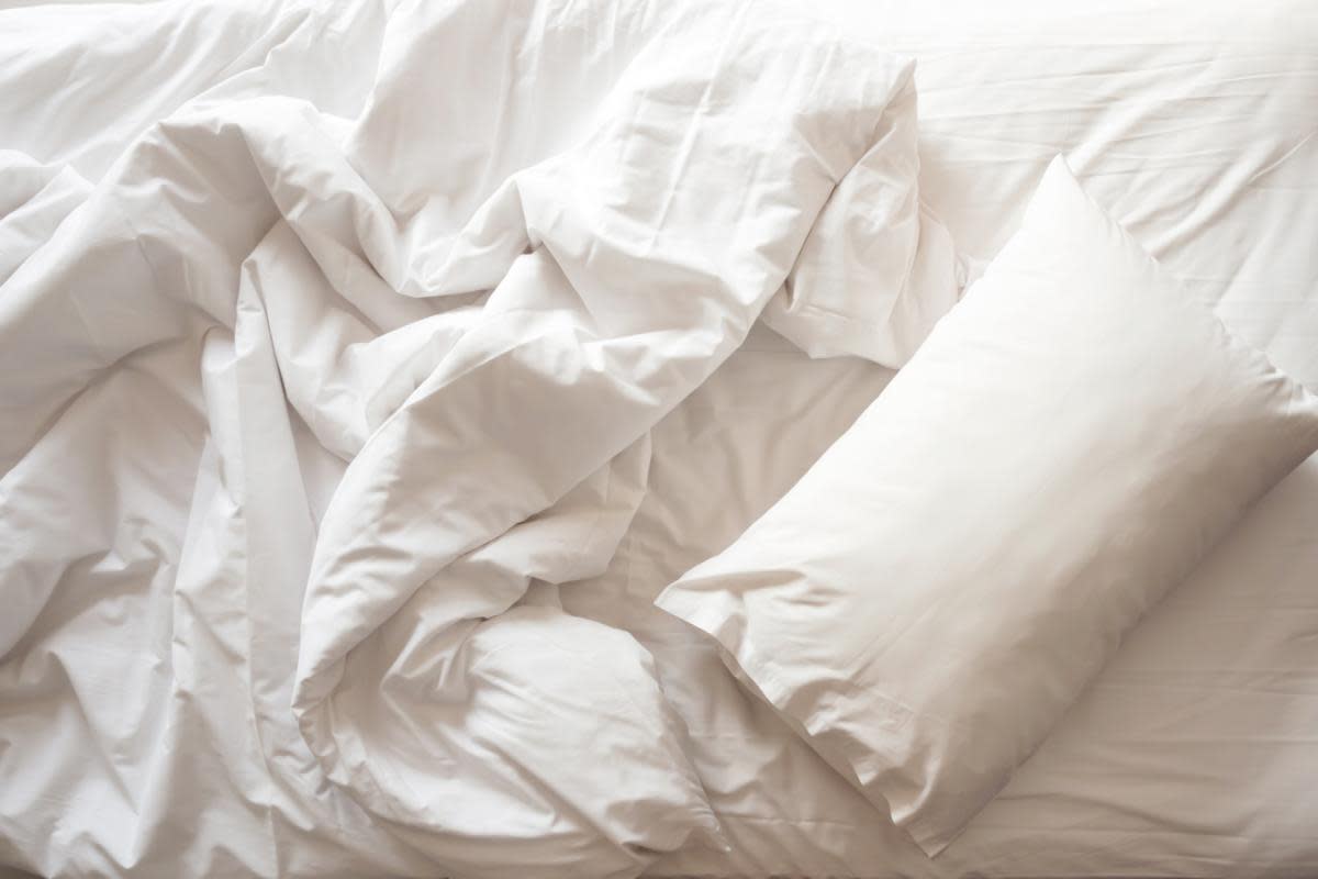 Failure to wash your bedsheets every week could reportedly lead to acne breakouts and a build-up of dead skin and dust mites. <i>(Image: Getty Images)</i>