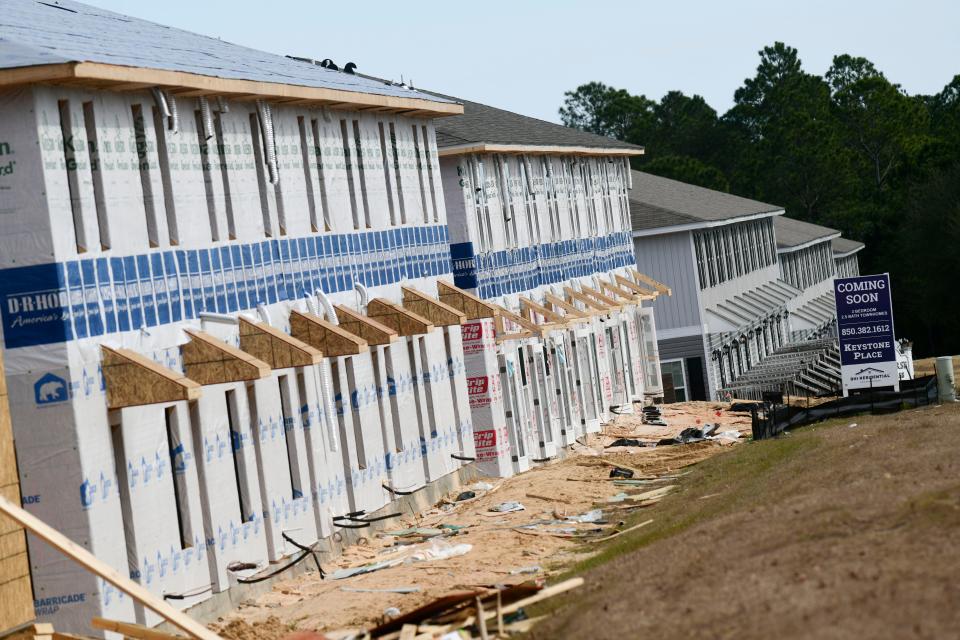 Crestview's Keystone Place residential development on East Redstone Avenue will add more than 100 townhomes to the city's housing stock and thousands of dollars to its property tax revenue.