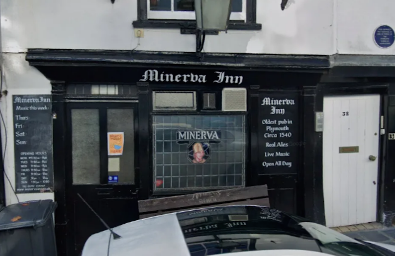The Minerva Inn in Plymouth, Devon, has banned unvaccinated customers. (Google)
