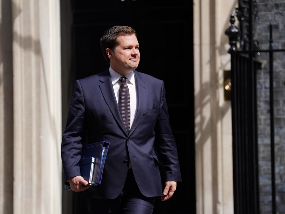 Robert Jenrick was second favourite among grassroots Tories to become Conservative Party leader (James Manning/PA) (PA Archive)