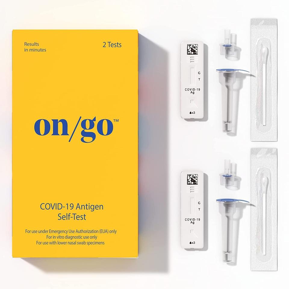 Amazon On/Go at-Home COVID-19 Rapid Antigen Self-Test FDA Authorized